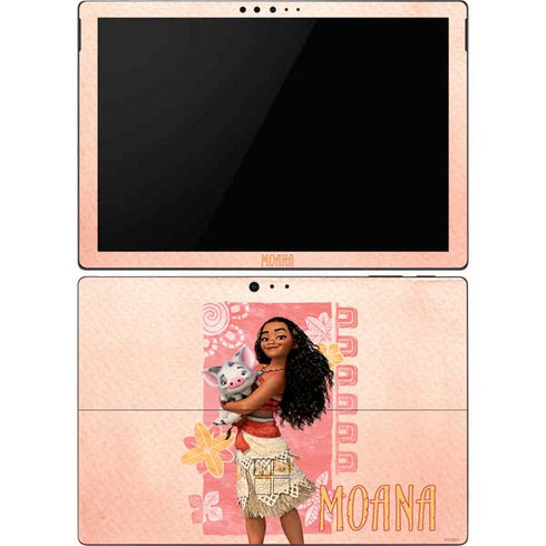 Disney Princess Moana and Pua Surface Pro 6 Skin