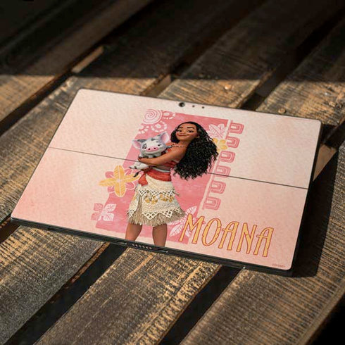 Disney Princess Moana and Pua Surface Pro 6 Skin