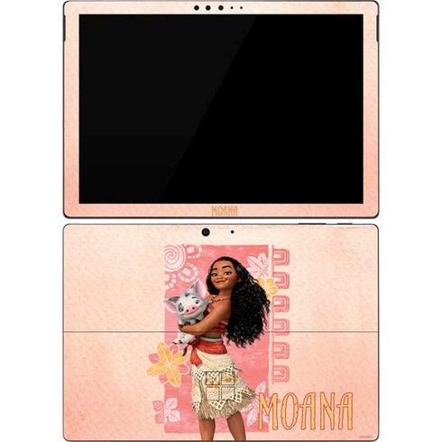 Disney Princess Moana and Pua Surface Pro 7 Skin
