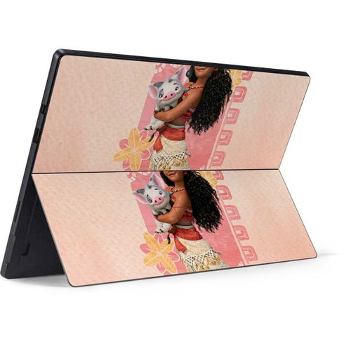 Disney Princess Moana and Pua Surface Pro 7 Skin