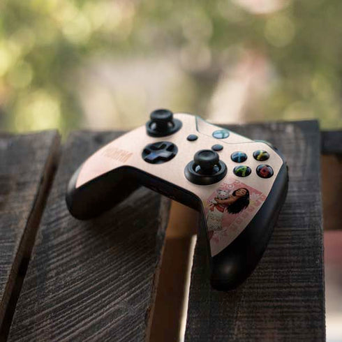 Disney Princess Moana and Pua Xbox One X Controller Skin