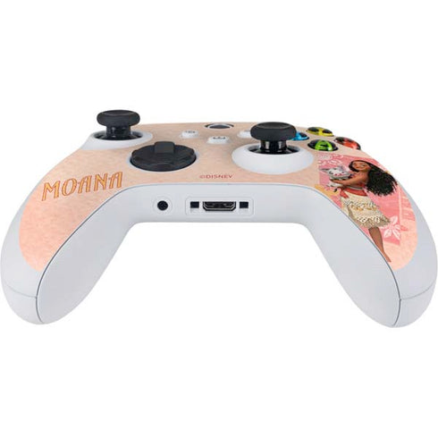 Disney Princess Moana and Pua Xbox Series S Controller Skin