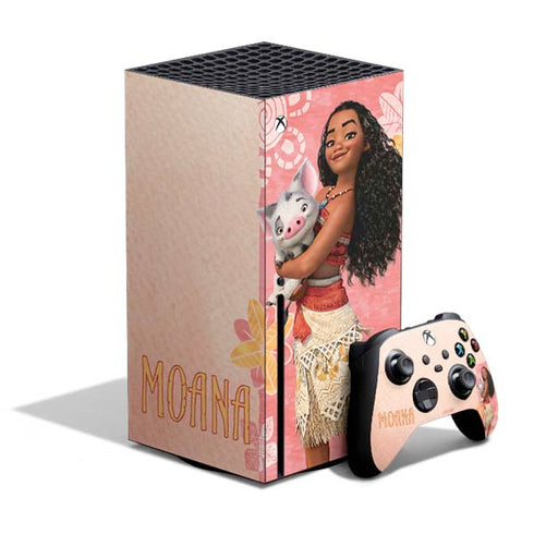 Disney Princess Moana and Pua Xbox Series X Skins