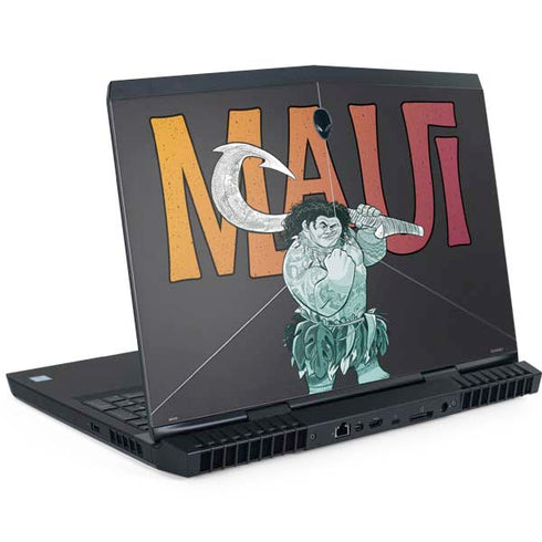 Disney Princess Moana Maui Dell Alienware Skin