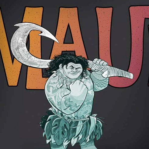 Disney Princess Moana Maui Dell Alienware Skin