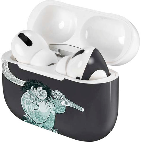 Disney Princess Moana Maui Apple AirPods Pro Skin