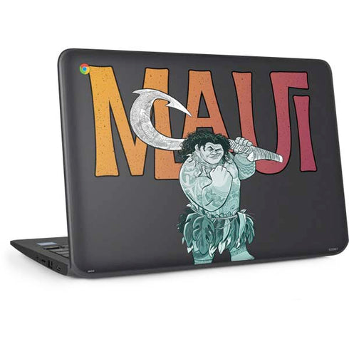 Disney Princess Moana Maui HP Chromebook Skin