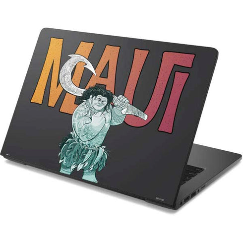 Disney Princess Moana Maui Dell Chromebook Skin