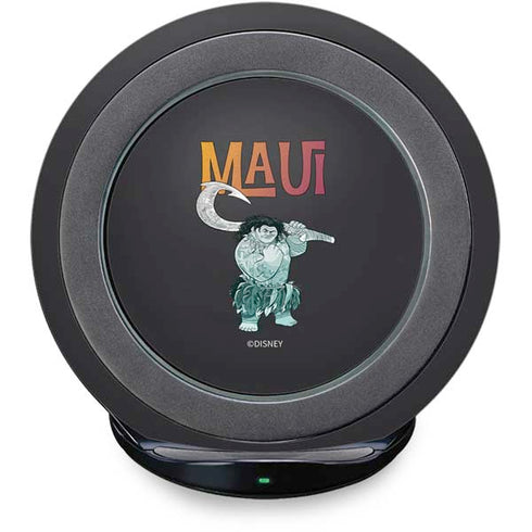 Disney Princess Moana Maui Fast Charge Wireless Charging Stand Skin