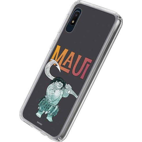 Disney Princess Moana Maui Galaxy A10e Clear Case