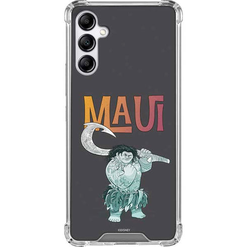 Disney Princess Moana Maui Galaxy A14 5G Clear Case