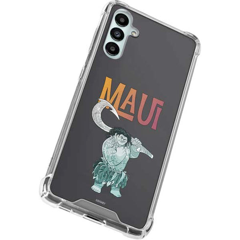 Disney Princess Moana Maui Galaxy A14 5G Clear Case