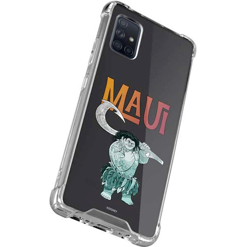 Disney Princess Moana Maui Galaxy A51 5G Clear Case