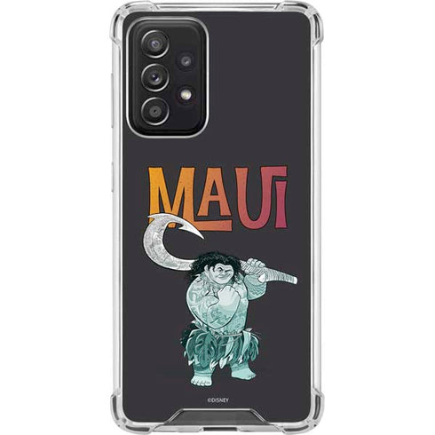 Disney Princess Moana Maui Galaxy A52 5G Clear Case