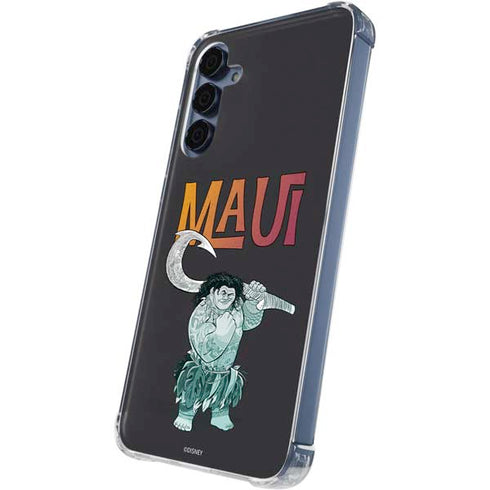 Disney Princess Moana Maui Galaxy A55 5G Clear Case