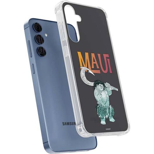 Disney Princess Moana Maui Galaxy A55 5G Clear Case