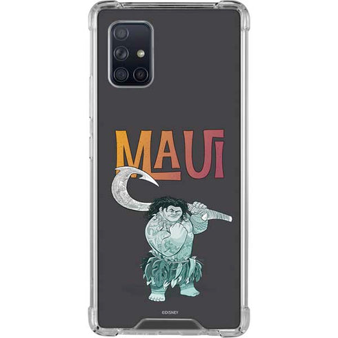 Disney Princess Moana Maui Galaxy A71 5G Clear Case