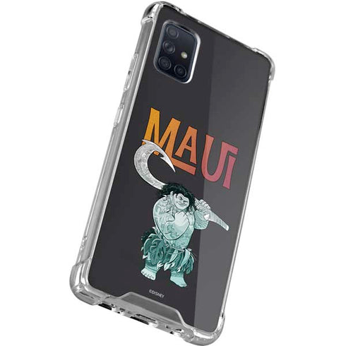 Disney Princess Moana Maui Galaxy A71 5G Clear Case