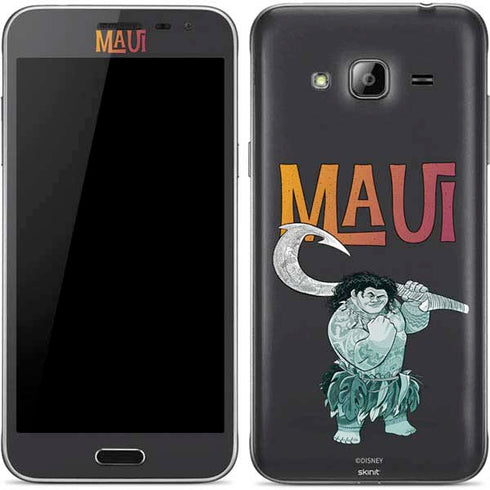 Disney Princess Moana Maui Galaxy J3 Skin