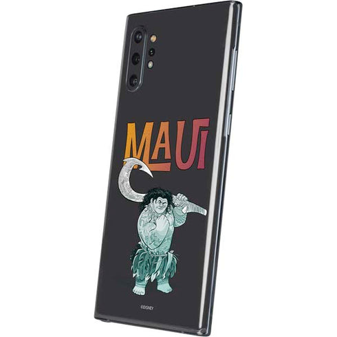 Disney Princess Moana Maui Galaxy Note 10 Plus Skin