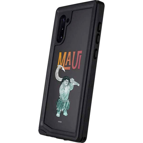 Disney Princess Moana Maui Galaxy Note 10 Waterproof Case