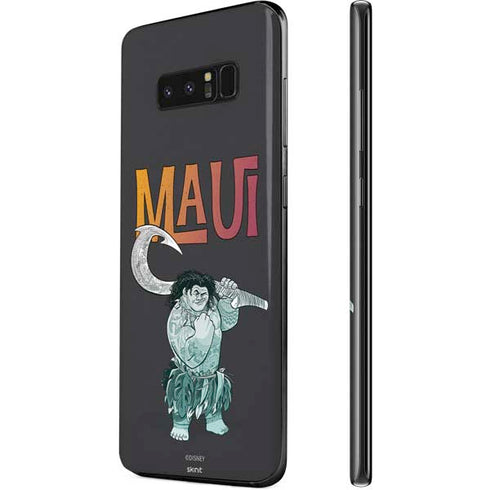 Disney Princess Moana Maui Galaxy Note 8 Skin