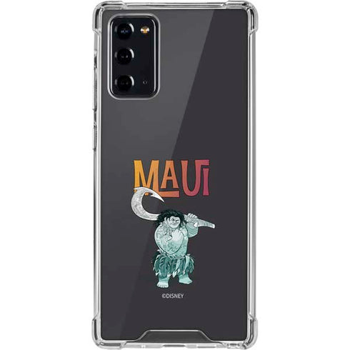 Disney Princess Moana Maui Galaxy Note20 5G Clear Case