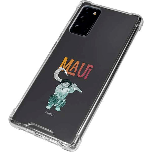 Disney Princess Moana Maui Galaxy Note20 5G Clear Case
