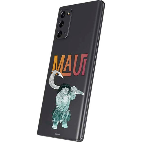 Disney Princess Moana Maui Galaxy Note20 5G Skin