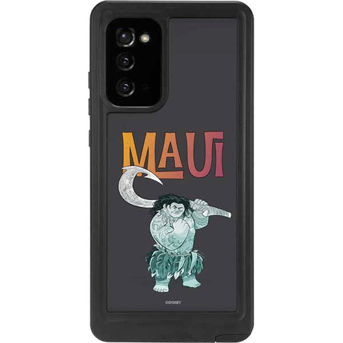 Disney Princess Moana Maui Galaxy Note20 5G Waterproof Case