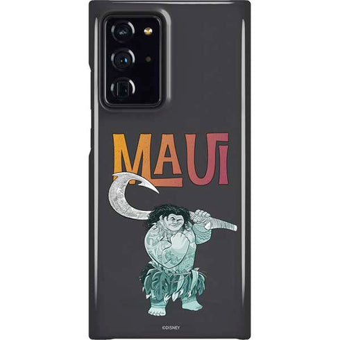 Disney Princess Moana Maui Galaxy Cases