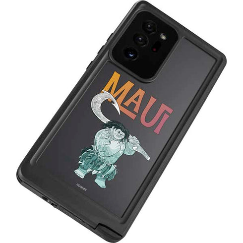 Disney Princess Moana Maui Galaxy Note20 Ultra 5G Waterproof Case