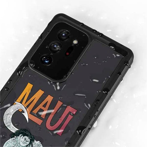 Disney Princess Moana Maui Galaxy Note20 Ultra 5G Waterproof Case