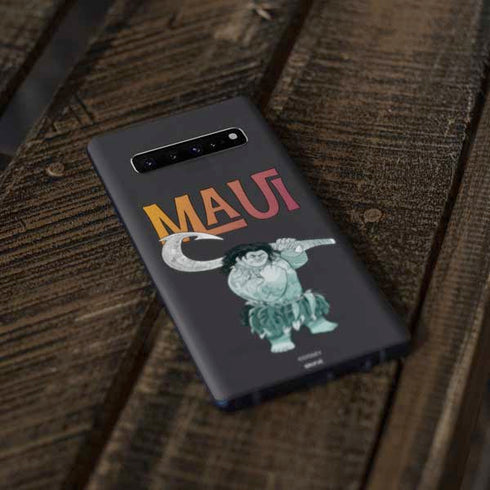 Disney Princess Moana Maui Galaxy S10 Plus Skin