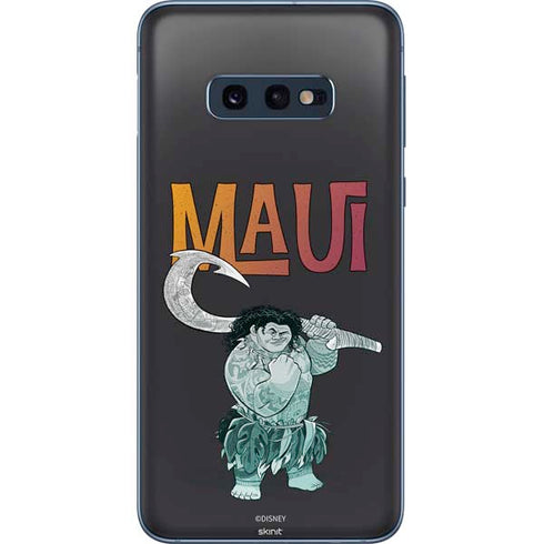 Disney Princess Moana Maui Galaxy S10e Skin
