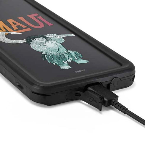 Disney Princess Moana Maui Galaxy S20 Plus Waterproof Case