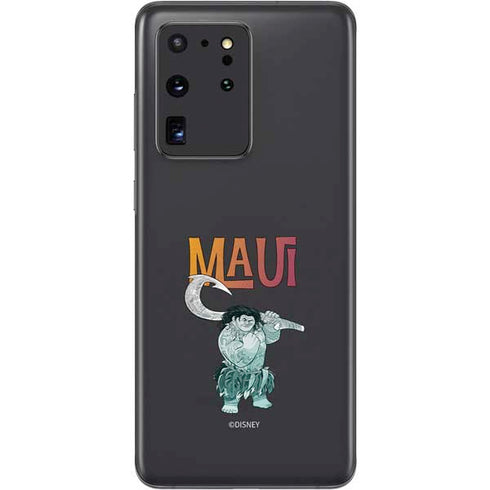 Disney Princess Moana Maui Galaxy S20 Ultra 5G Skin