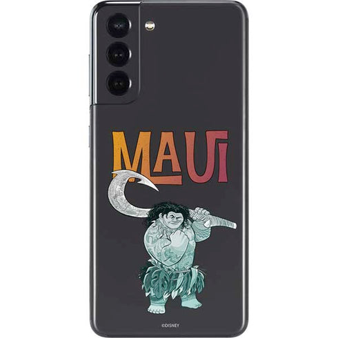 Disney Princess Moana Maui Galaxy S21 5G Skin