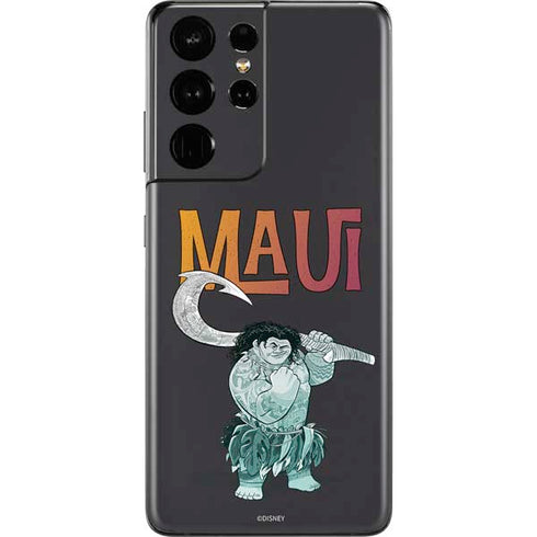 Disney Princess Moana Maui Galaxy S21 Ultra 5G Skin