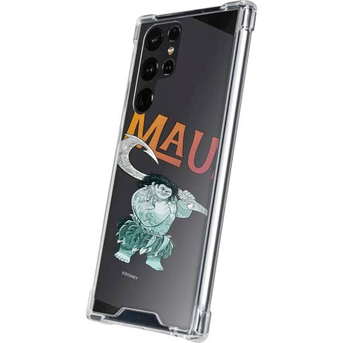 Disney Princess Moana Maui Galaxy S22 Ultra Clear Case
