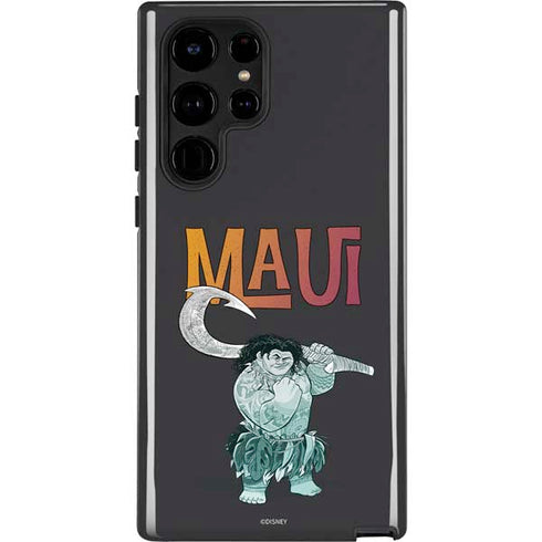 Disney Princess Moana Maui Galaxy S22 Ultra Pro Case