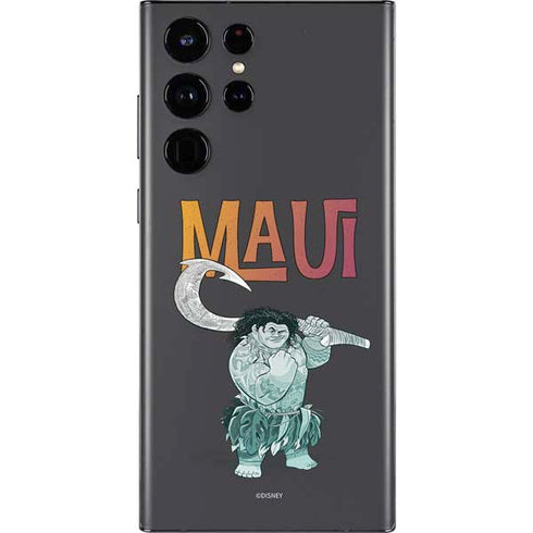 Disney Princess Moana Maui Galaxy S22 Ultra Skin