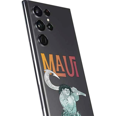Disney Princess Moana Maui Galaxy S22 Ultra Skin