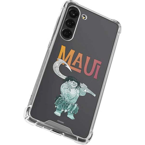 Disney Princess Moana Maui Galaxy S23 FE Clear Case