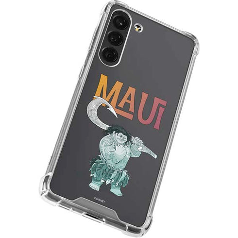 Disney Princess Moana Maui Galaxy S23 Plus Clear Case
