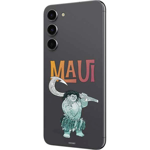 Disney Princess Moana Maui Galaxy S23 Plus Skin
