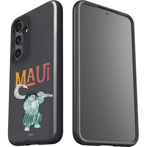 Disney Princess Moana Maui Galaxy S24 Plus Impact Case
