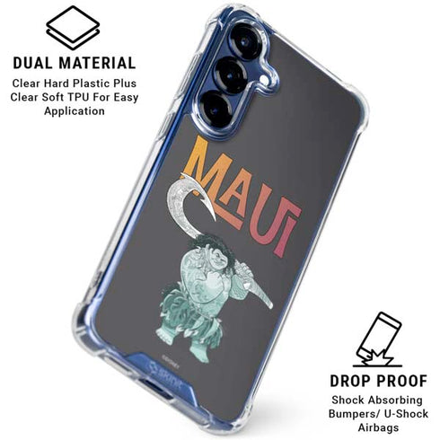 Disney Princess Moana Maui Galaxy S25 Clear Case