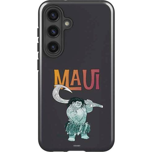 Disney Princess Moana Maui Galaxy S25 Plus Impact Case