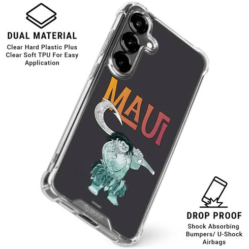 Disney Princess Moana Maui Galaxy S26 Clear Case